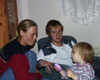  Tante Feli und Onkel Marcel zu Besuch.